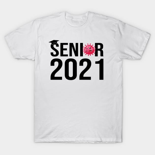 Senior 2021 T-Shirt by Teesamd